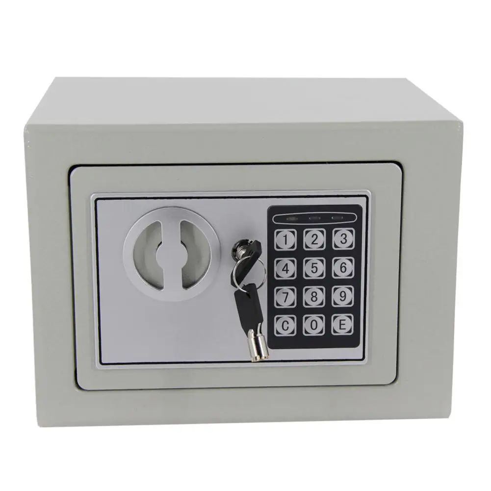 Household 17EF Deposit Box Small Safe Key Wall Safe Bedside Table Password with Lock Insurance Box Gift 17x23x17cm
Household 17EF Deposit Box Small Safe Key Wall Safe Bedside Table Password with Lock Insurance Box Gift 17x23x17cm