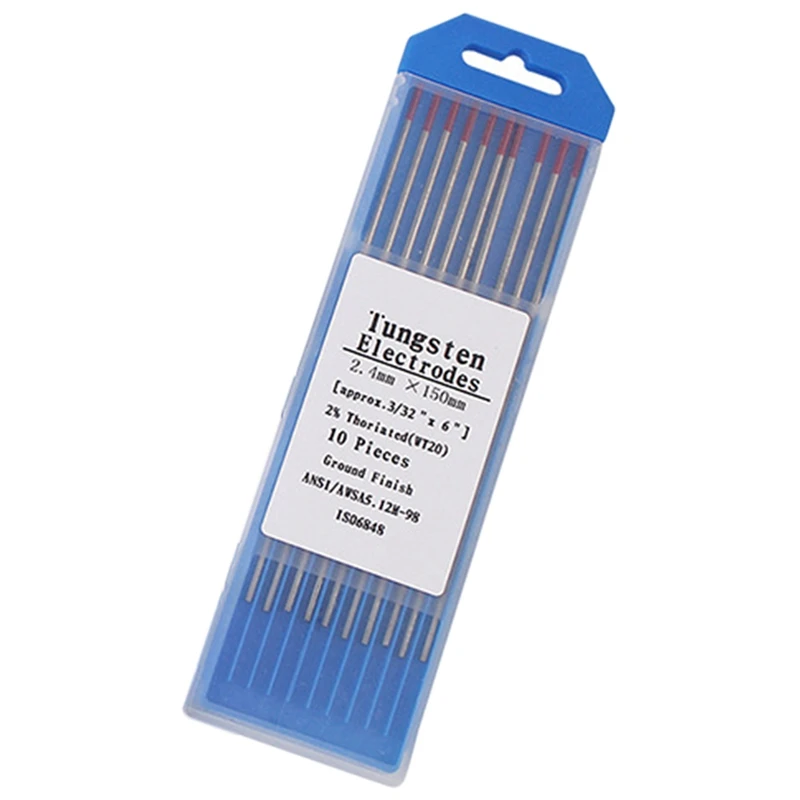 Welding Electrodes Welding Tungsten Electrodes 150Mm 1.0 1.6 2.4Mm WL20 WT20 WC20 WL15 Tig Rod
Welding Electrodes Welding Tungsten Electrodes 150Mm 1.0 1.6 2.4Mm WL20 WT20 WC20 WL15 Tig Rod