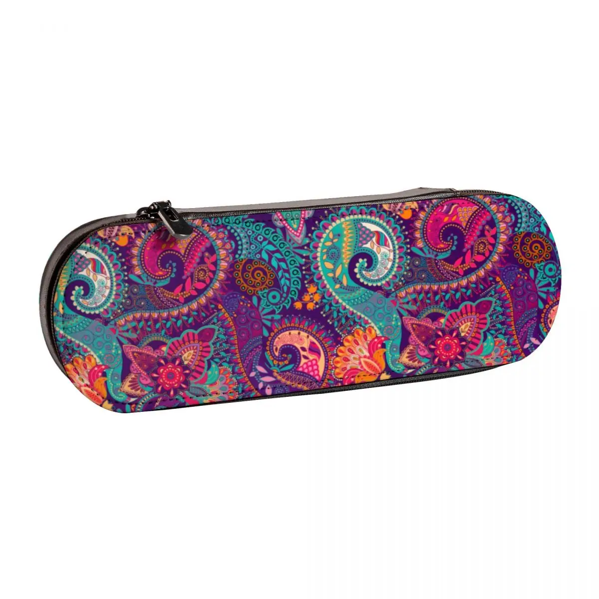 Colorful Paisley Print Pencil Case Retro Floral Girls Boys University Leather Pencil Box Quality Fashion Pen Pouch
Colorful Paisley Print Pencil Case Retro Floral Girls Boys University Leather Pencil Box Quality Fashion Pen Pouch