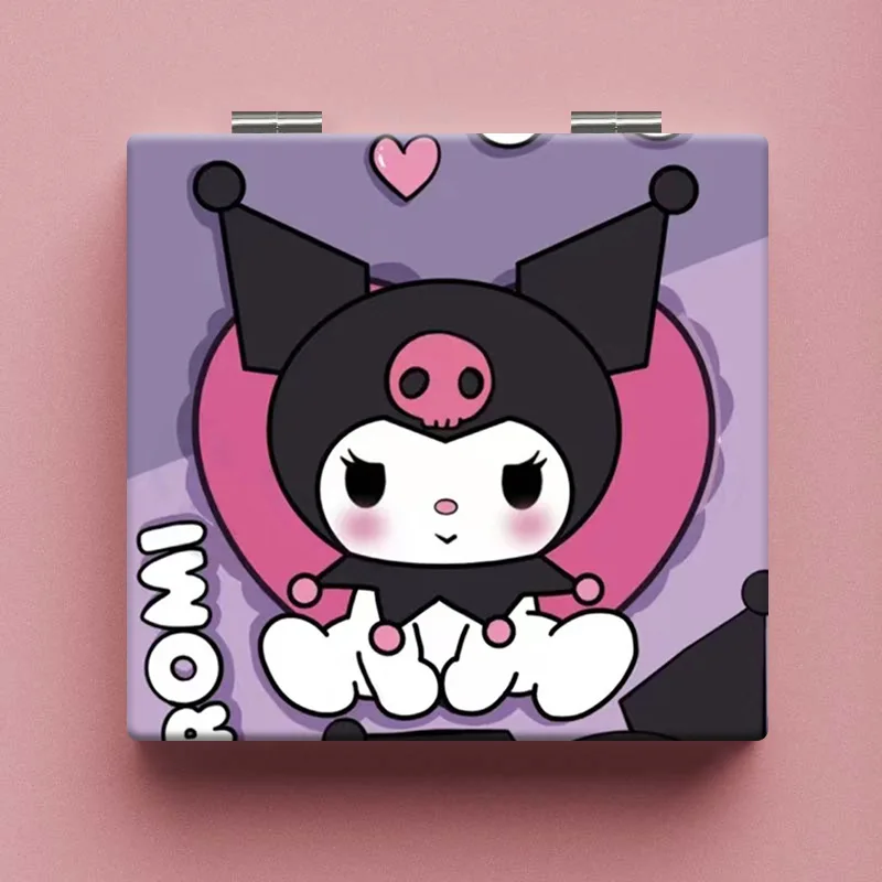 Anime Sanrio Hello Kitty Lovely Family Mirror Kuromi My Melody Mirror Kawaii Girls Portable Beauty Friends Gift Kuromi Convince 
Anime Sanrio Hello Kitty Lovely Family Mirror Kuromi My Melody Mirror Kawaii Girls Portable Beauty Friends Gift Kuromi Convince