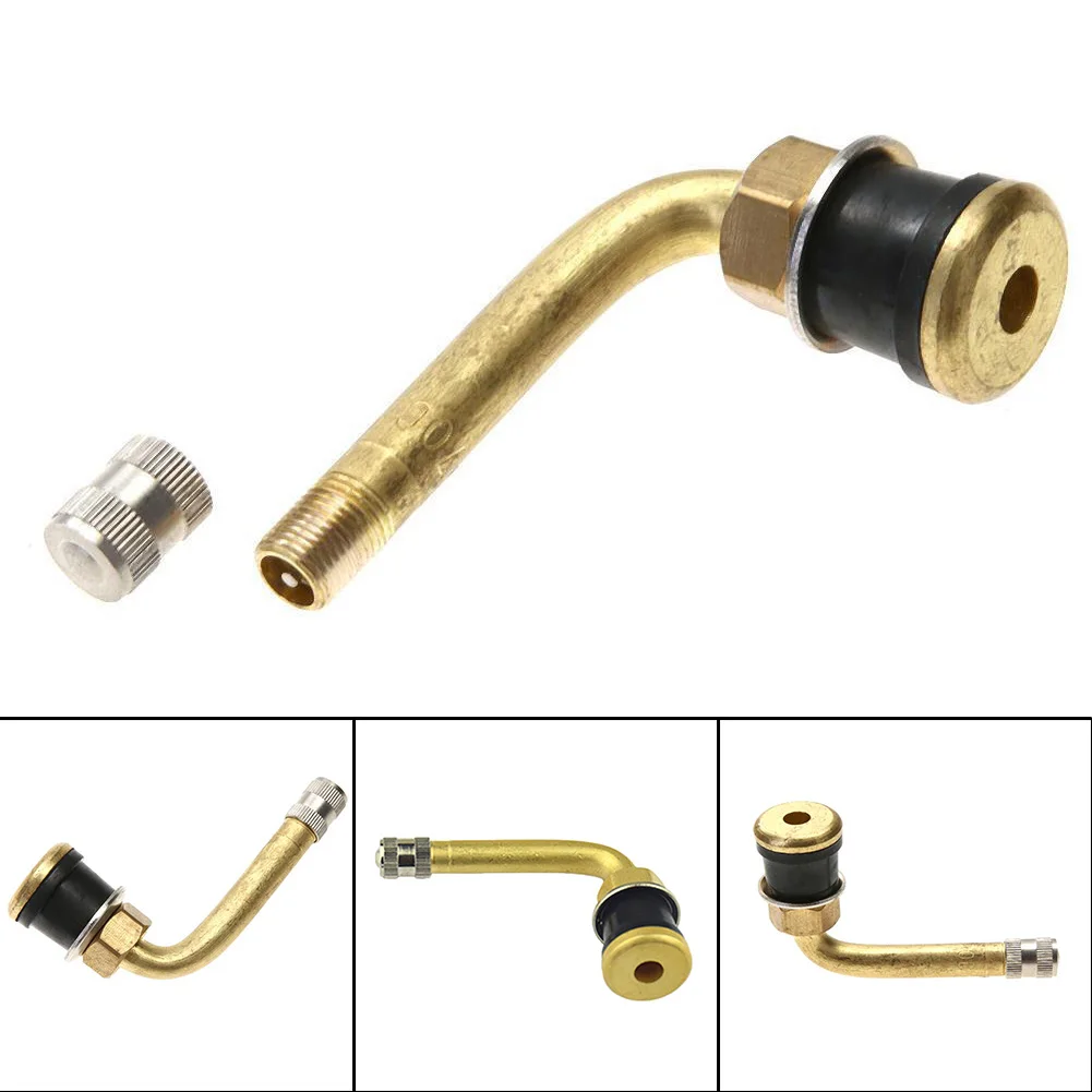 Universal TR570C Brass Truck Wheel Tubeless Tire Valve Stem Snap-In 90 Bend Car Truck Tyre Valve Extension Stem
Universal TR570C Brass Truck Wheel Tubeless Tire Valve Stem Snap-In 90 Bend Car Truck Tyre Valve Extension Stem