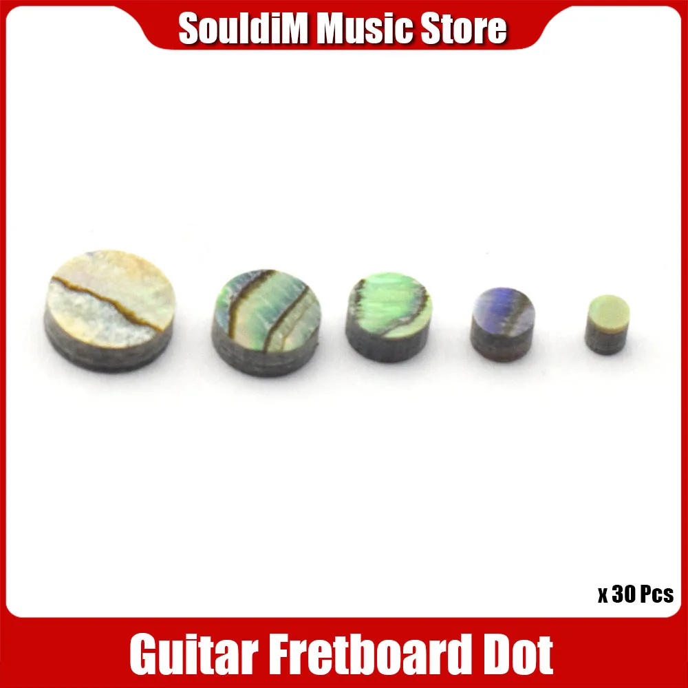 30pcs 2/3/4/5/6*2mm Abalone Shell Inlay Dots White Mother of Pearl Shell Dot Fret Inlay Maker for Guitar Fingerboard
30pcs 2/3/4/5/6*2mm Abalone Shell Inlay Dots White Mother of Pearl Shell Dot Fret Inlay Maker for Guitar Fingerboard
