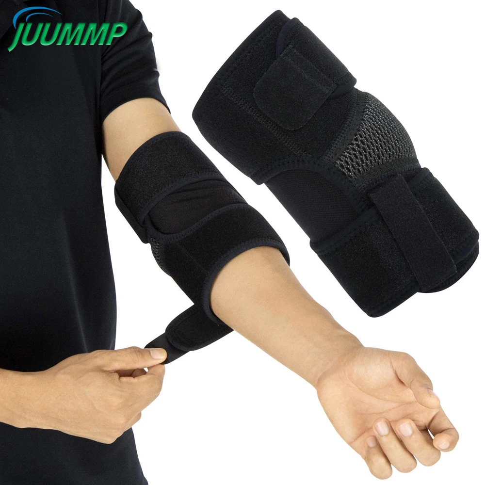 Elbow Brace - Tennis Compression Sleeve - Wrap for Golfers, Left or Right Arm - Tendonitis Support Strap for Golf, Men and Women
Elbow Brace - Tennis Compression Sleeve - Wrap for Golfers, Left or Right Arm - Tendonitis Support Strap for Golf, Men and Women