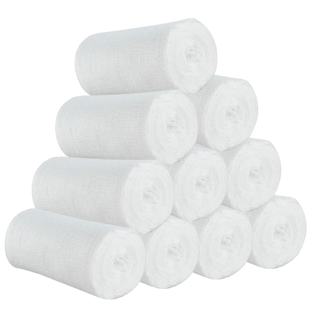 10pcs/pack Wound Dressing Fixation First Aid Medical Gauze Emergency Accessory Bandage Roll Disposable Knee Mesh Breathable
10pcs/pack Wound Dressing Fixation First Aid Medical Gauze Emergency Accessory Bandage Roll Disposable Knee Mesh Breathable