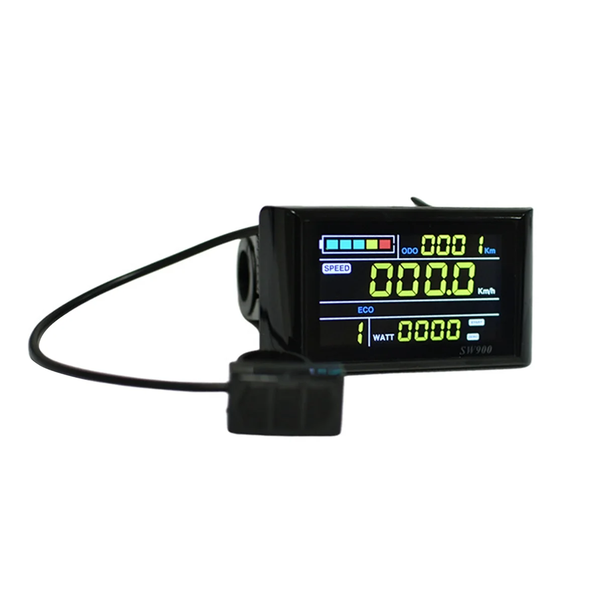 SW900 Colour Screen Ebike LCD Display 24V/36V/48V/60V/72V E-Bike LCD Meter Panel Display Plug Ebike Accessories B
SW900 Colour Screen Ebike LCD Display 24V/36V/48V/60V/72V E-Bike LCD Meter Panel Display Plug Ebike Accessories B