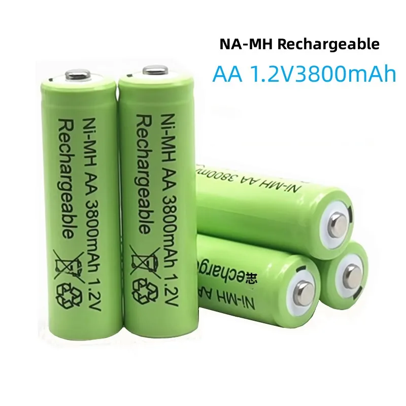3800mAh AA 1.2V battery Ni-MH rechargeable battery for Toy Remote control Rechargeable Batteries AA 1.2v 3800mah battery 
3800mAh AA 1.2V battery Ni-MH rechargeable battery for Toy Remote control Rechargeable Batteries AA 1.2v 3800mah battery