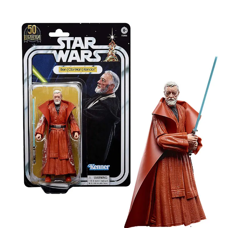 

STAR WARS Action Figure The Black Series Ben (OBI-Wan) Kenobi 6-Inch-Scale Lucasfilm 50th Anniversary Original Collectible Gift