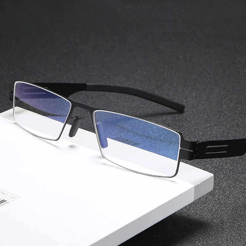 Ultra Light Screwless Square Full Rim Glasses Frame Men Myopia Optical Eyeglasses Women Fashion Business German Brand Spectacle
Ultra Light Screwless Square Full Rim Glasses Frame Men Myopia Optical Eyeglasses Women Fashion Business German Brand Spectacle