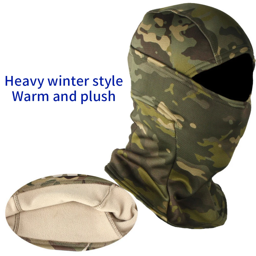Winter Thick Mask Scarf Tactical Protection Riding Warm Windproof Single Hole Headgear Outdoor Mountaineering Hiking Scarves
Winter Thick Mask Scarf Tactical Protection Riding Warm Windproof Single Hole Headgear Outdoor Mountaineering Hiking Scarves