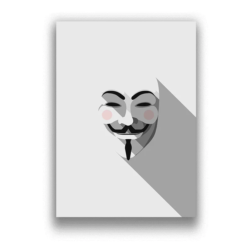 Classic Hackers Movie v for Vendetta Canvas Painting Pictures On The Wall Vintage Poster Decorative Home Decor Plakat
Classic Hackers Movie v for Vendetta Canvas Painting Pictures On The Wall Vintage Poster Decorative Home Decor Plakat