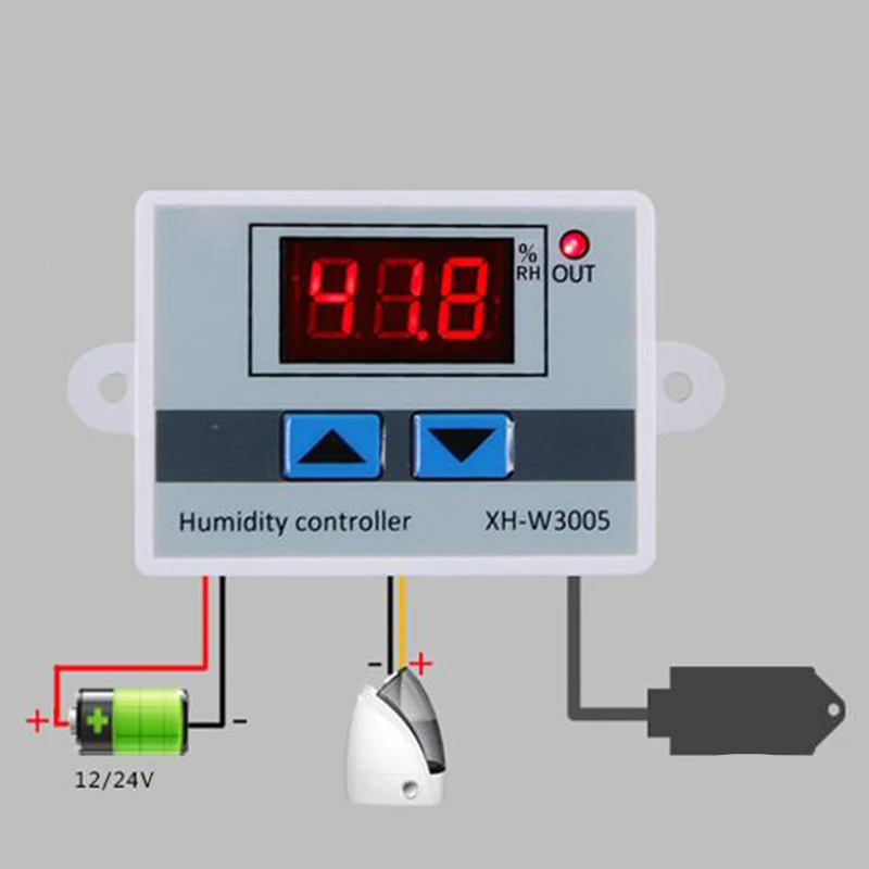 Control Humidity Controller Switch Hygrometer Hygrostat 1pcs Set 60*45*31mm 220V Digital Durable Useful Practical
Control Humidity Controller Switch Hygrometer Hygrostat 1pcs Set 60*45*31mm 220V Digital Durable Useful Practical