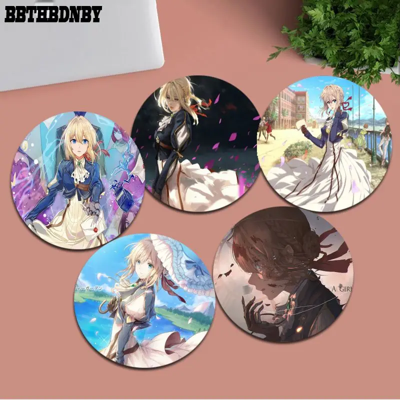 Violet Evergarden DIY Round Keyboard Mat Table Mat Students Cabinet Gamer Desktop Mousepad Cup Mats for PC Mouse Carpet
Violet Evergarden DIY Round Keyboard Mat Table Mat Students Cabinet Gamer Desktop Mousepad Cup Mats for PC Mouse Carpet