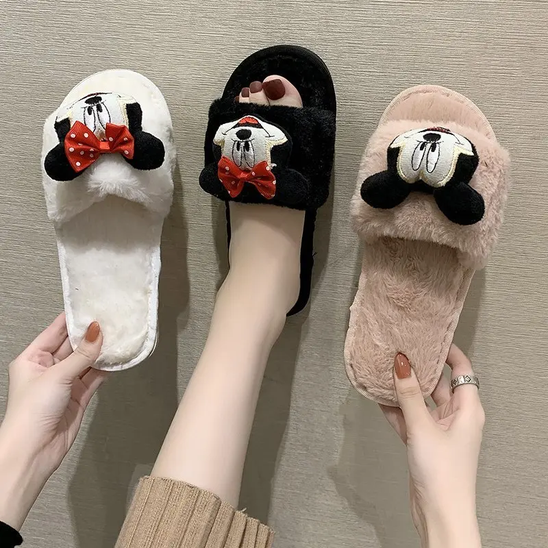 Disney children's cartoon Mickey Mouse non-slip soft-soled cotton shoes women's slippers plus velvet thick warm flat slippers
Disney children's cartoon Mickey Mouse non-slip soft-soled cotton shoes women's slippers plus velvet thick warm flat slippers