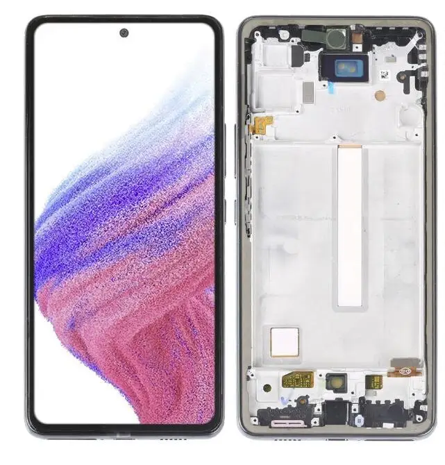For Samsung Galaxy A53 5G A536B Display Full LCD Frame Unit Touch Replacement Part
For Samsung Galaxy A53 5G A536B Display Full LCD Frame Unit Touch Replacement Part