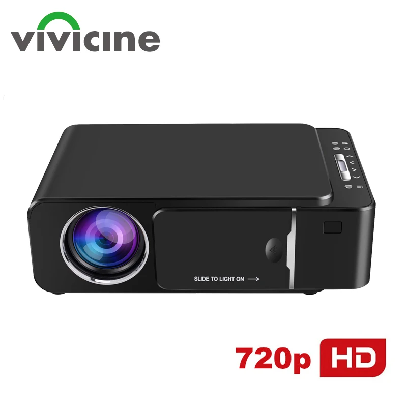 (ЕС) Портативный HD-проектор VIVICINE 1280x72 0p опционально для Android 10 0 HDMI USB 1080p домашний