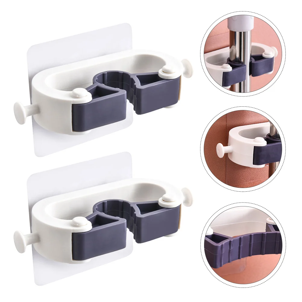 2 Pcs Tool Hooks Kitchen Shelf Wall Mounted Cleaning Tool Hanger Wall-mounted Clip Organizer Broom Punch-free White No Trace
2 Pcs Tool Hooks Kitchen Shelf Wall Mounted Cleaning Tool Hanger Wall-mounted Clip Organizer Broom Punch-free White No Trace
