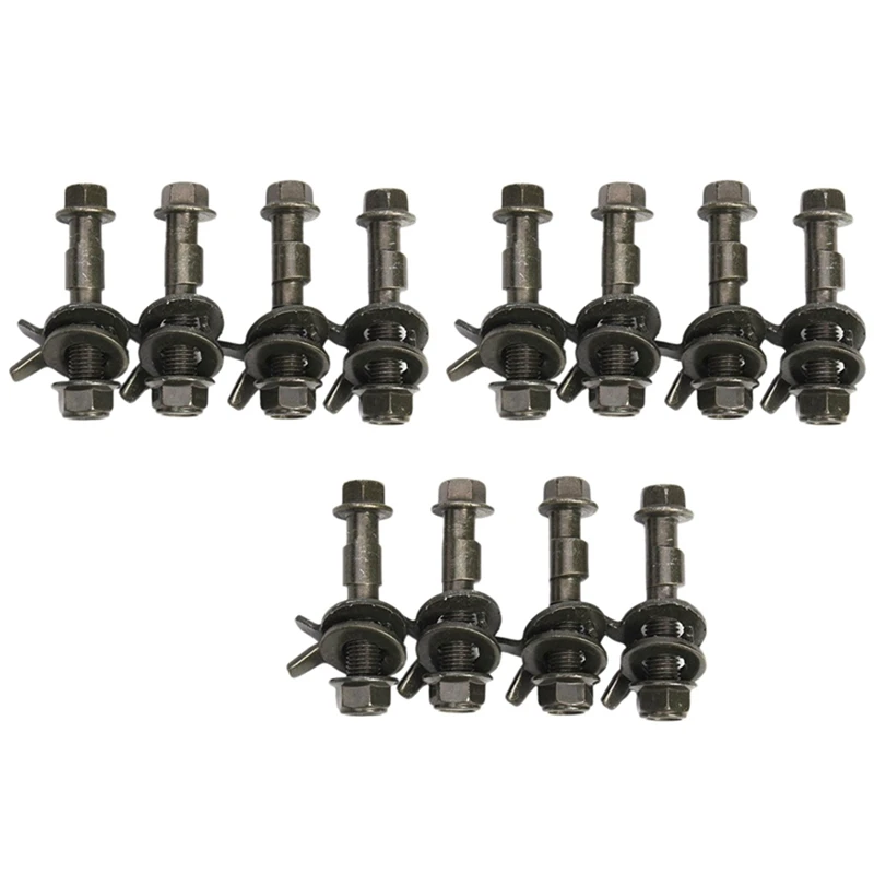 12Pcs 14Mm Steel Car Four Wheel Alignment Adjustable Camber Bolts 10.9 Intensity
12Pcs 14Mm Steel Car Four Wheel Alignment Adjustable Camber Bolts 10.9 Intensity