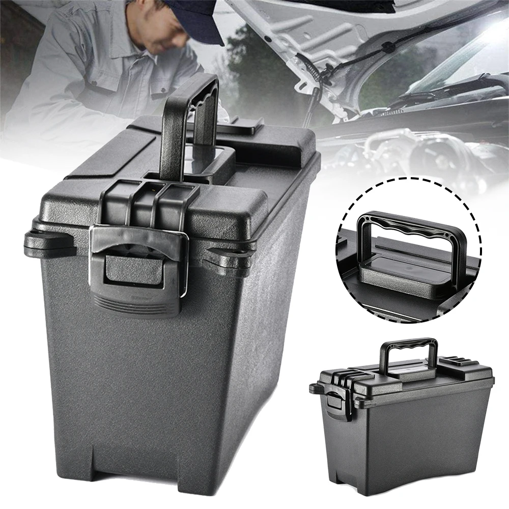 Portable Tool Box For Outdoor Mini Toolbox For Portable Outdoor Use Simple Black Heavy Duty Toolbox
Portable Tool Box For Outdoor Mini Toolbox For Portable Outdoor Use Simple Black Heavy Duty Toolbox