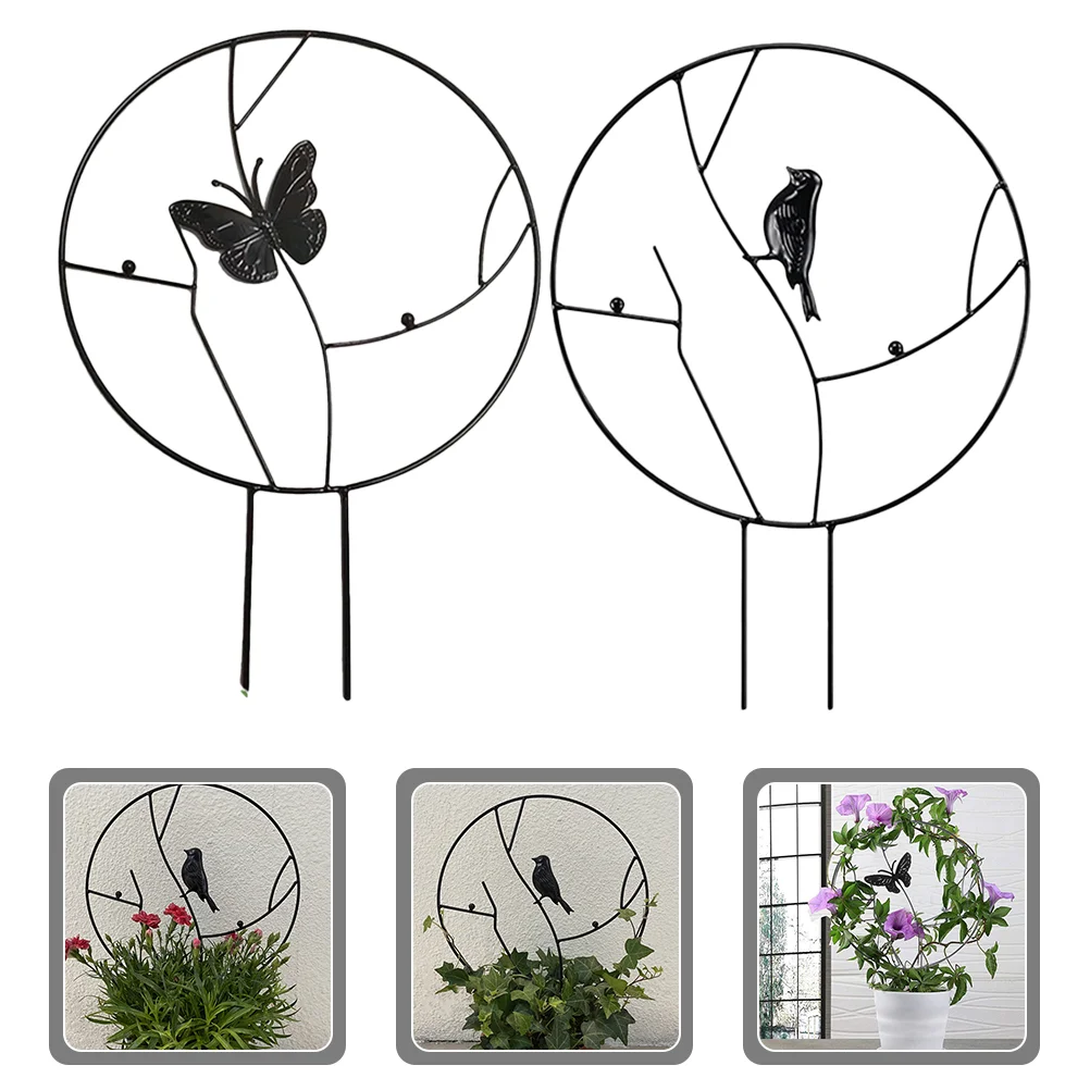 Trellis Climbing Support Garden Iron Stakes Circle Round Potted Mini Racks Flower Indoor Metal Obelisk Vine Bird Stake Stands
Trellis Climbing Support Garden Iron Stakes Circle Round Potted Mini Racks Flower Indoor Metal Obelisk Vine Bird Stake Stands