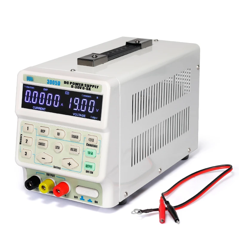 3005D Precision Variable Adjustable 30V 5A Single Output Switch Regulated dc power supply dual
3005D Precision Variable Adjustable 30V 5A Single Output Switch Regulated dc power supply dual