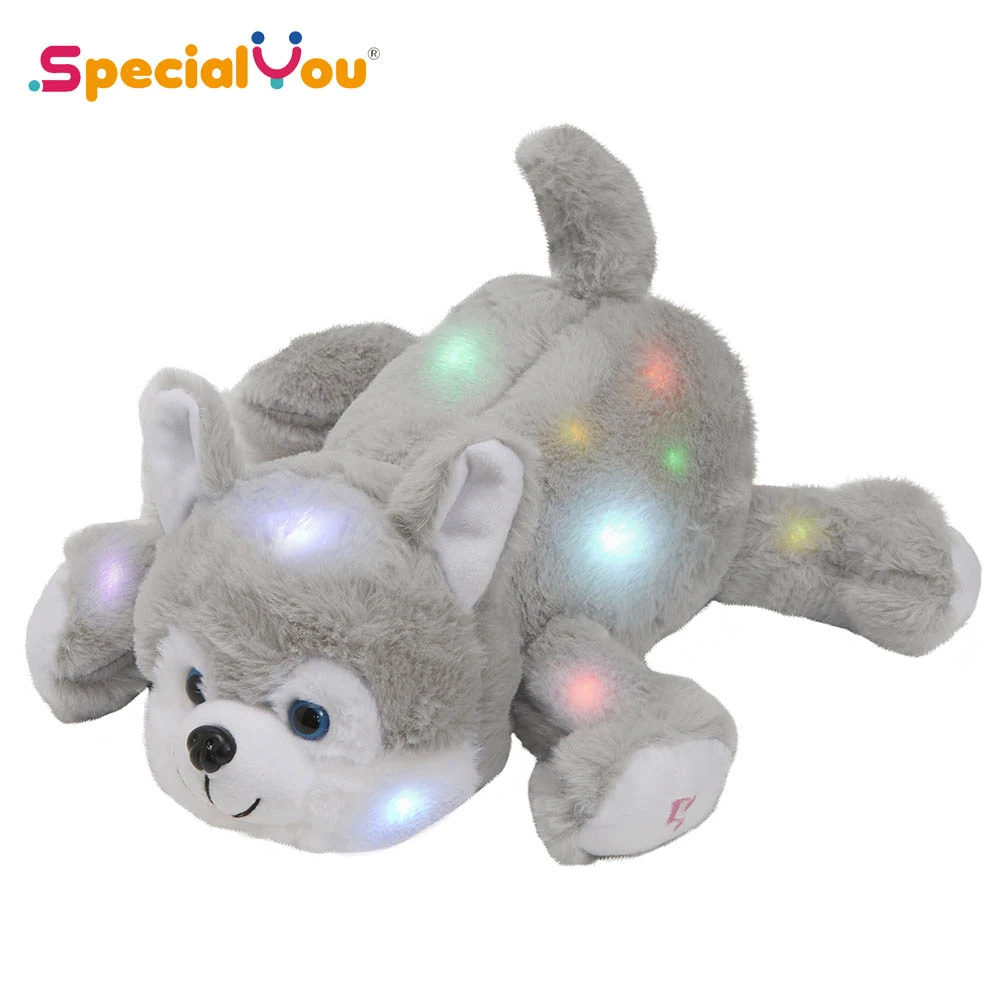 SpecialYou LED Musical Stuffed Husky Soft Singing Light Up Plush Toy Birthday Gifts for Kids Toddler Girls, 12''
SpecialYou LED Musical Stuffed Husky Soft Singing Light Up Plush Toy Birthday Gifts for Kids Toddler Girls, 12''