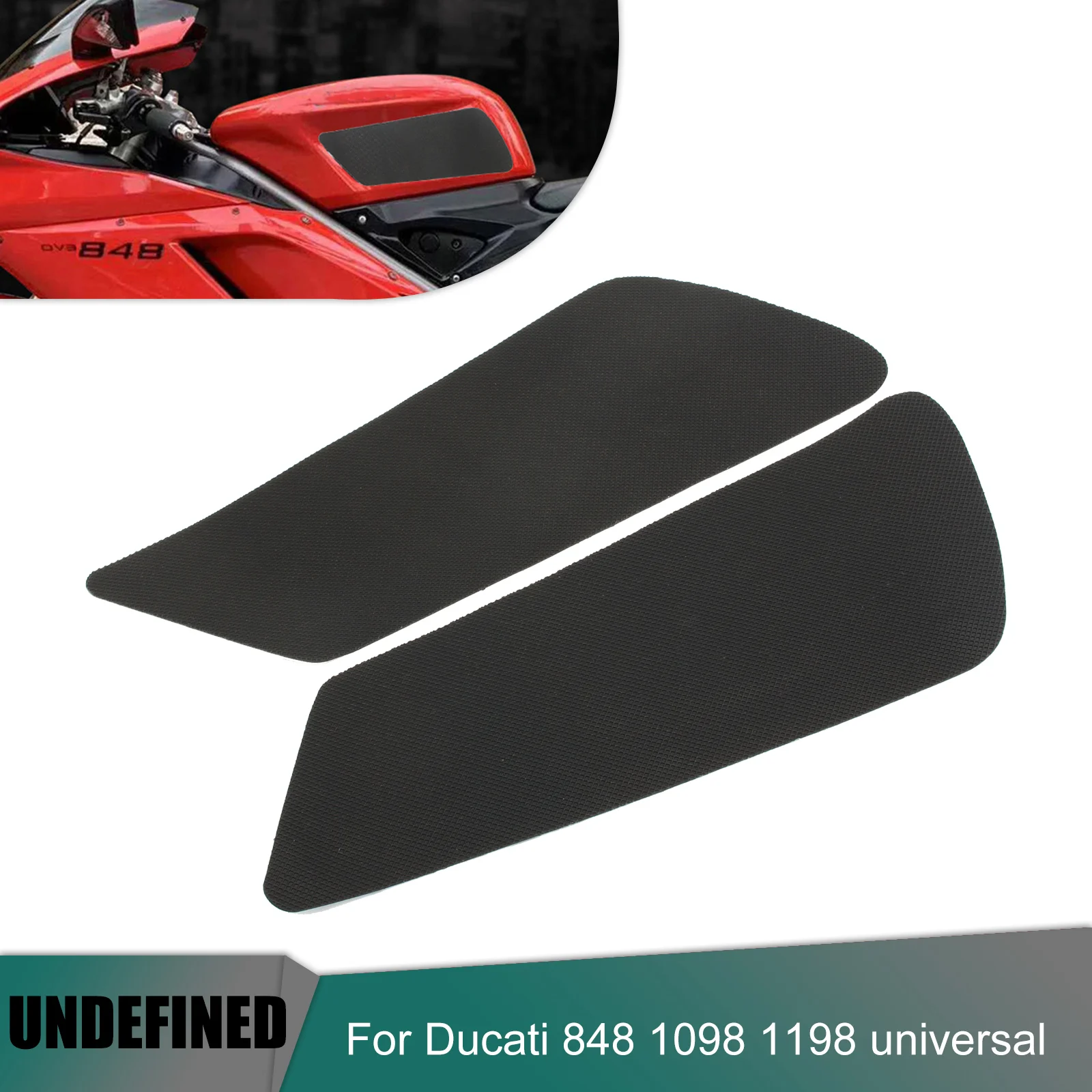 Motorcycle Tank Traction Pad Rubber Anti Slip Sticker Side Gas Fuel Knee Grip Protector Decal For Ducati 848 1098 1198 Universal
Motorcycle Tank Traction Pad Rubber Anti Slip Sticker Side Gas Fuel Knee Grip Protector Decal For Ducati 848 1098 1198 Universal