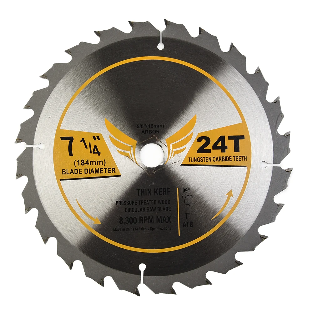 7-1/4-Inch 24T Framing Carbide Thin Kerf Circular Saw Blade Cutter Woodworking Rugged High Quality Assurance And Easy To Use
7-1/4-Inch 24T Framing Carbide Thin Kerf Circular Saw Blade Cutter Woodworking Rugged High Quality Assurance And Easy To Use