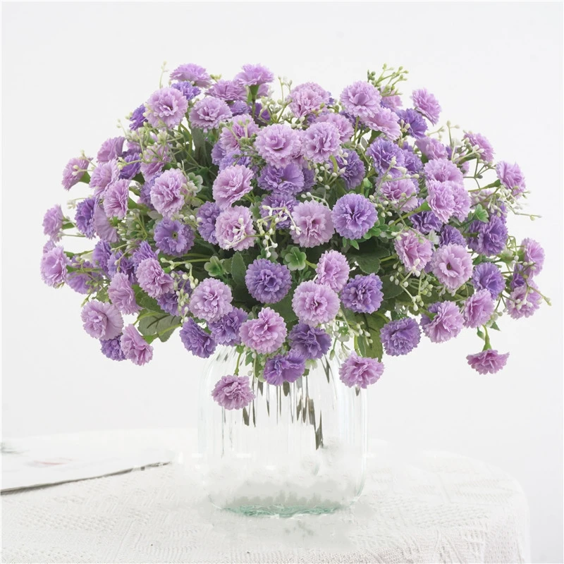 Artificial Silk Flower Small Lilac Bouquet Wedding Decoration Home Party Window Decoration Garden Decoration Flower 1pc
Artificial Silk Flower Small Lilac Bouquet Wedding Decoration Home Party Window Decoration Garden Decoration Flower 1pc