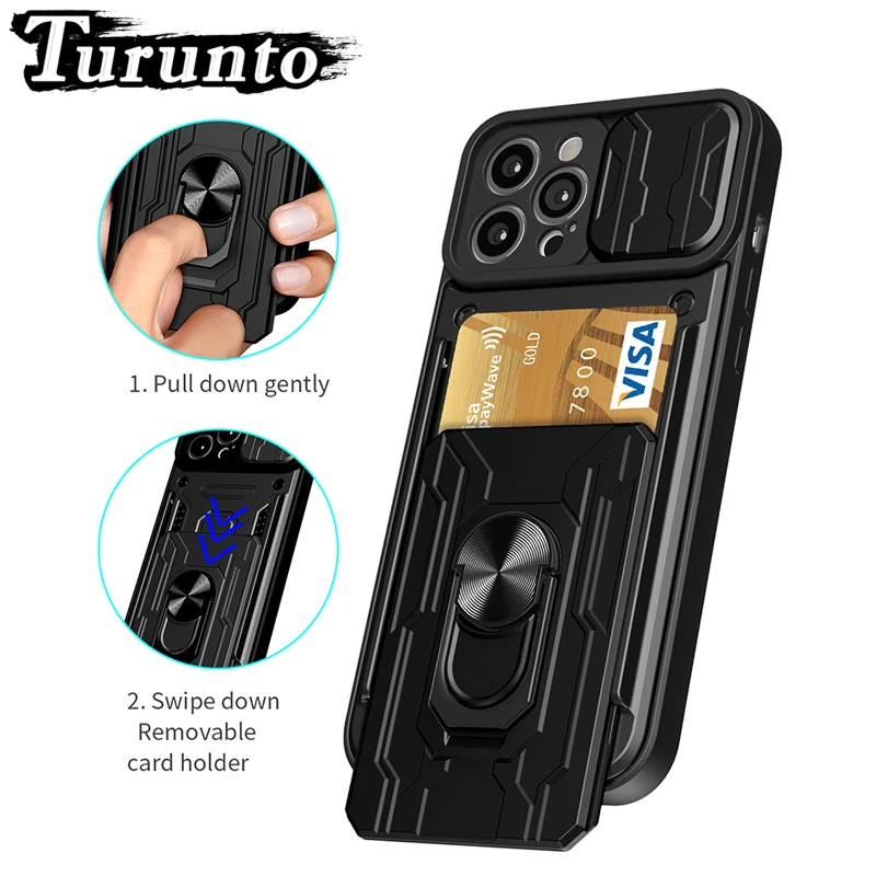 For iPhone 14ProMax 14Max Case Magnetic Ring Armor Phone Cases for iPhone 14Pro 14 Card Slot Bracket Stand Holder Back Cover
For iPhone 14ProMax 14Max Case Magnetic Ring Armor Phone Cases for iPhone 14Pro 14 Card Slot Bracket Stand Holder Back Cover