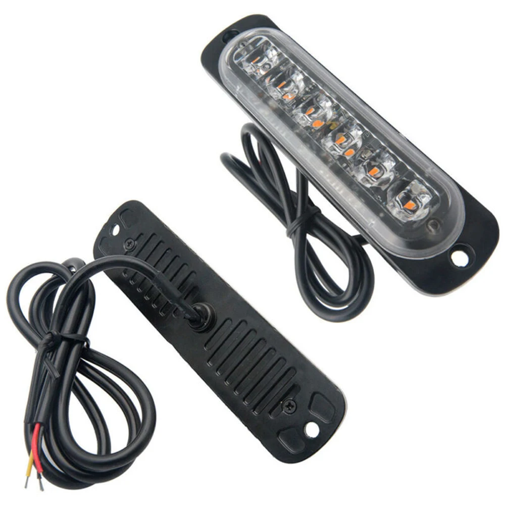 10pcs Car SUV Truck LED Lights Lamps Amber 6 LEDs 12V-24V Hazard Warning Flash Strobe Light Car Caution Strobe Flash Light
10pcs Car SUV Truck LED Lights Lamps Amber 6 LEDs 12V-24V Hazard Warning Flash Strobe Light Car Caution Strobe Flash Light