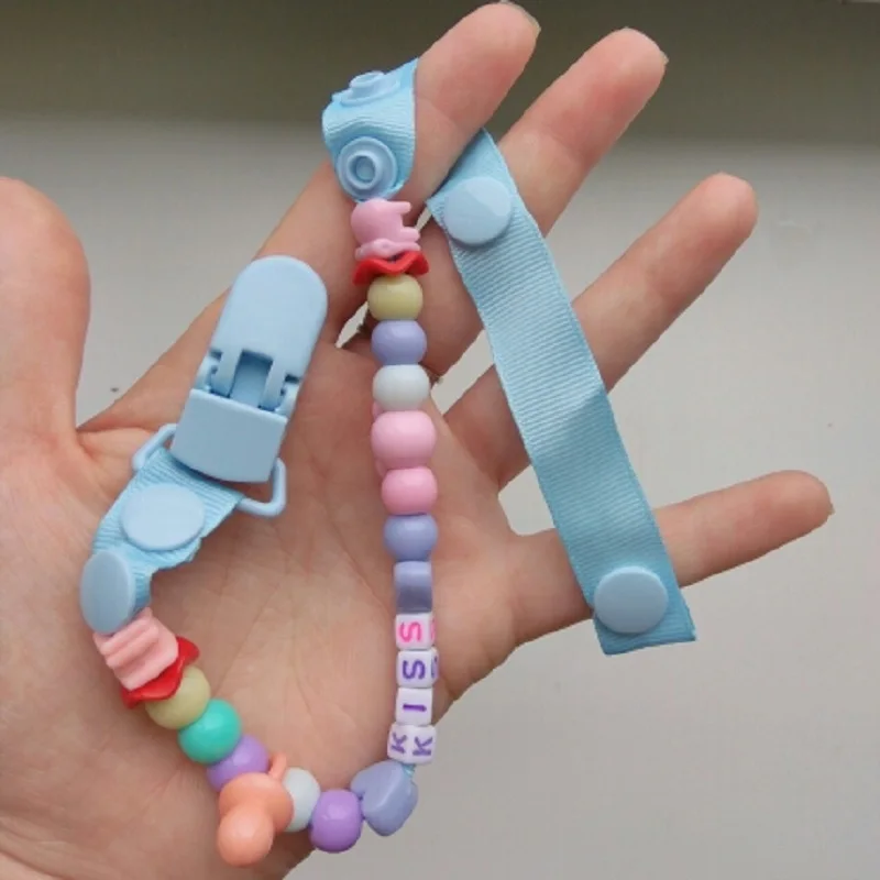 Toddler Baby Hand Made Dummy Pacifier Clip Chain Holder Soother Nipple Strap with Words Feeding Supplies
Toddler Baby Hand Made Dummy Pacifier Clip Chain Holder Soother Nipple Strap with Words Feeding Supplies