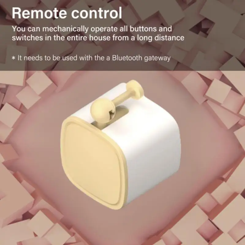 TUYA Smart Remote Switch Bluetooth Cubetouch Smart Mechanical Arms 500 MAh Tuya/smart Life APP Work With Alexa Google Assistant
TUYA Smart Remote Switch Bluetooth Cubetouch Smart Mechanical Arms 500 MAh Tuya/smart Life APP Work With Alexa Google Assistant