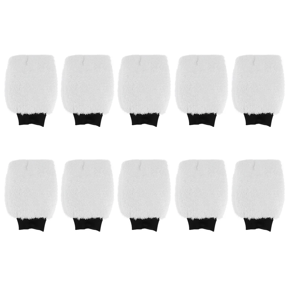 10pcs Soft Car Wash Mitt Microfiber Household Car Cleaning Detailing Gloves White (20 x 30cm)
10pcs Soft Car Wash Mitt Microfiber Household Car Cleaning Detailing Gloves White (20 x 30cm)