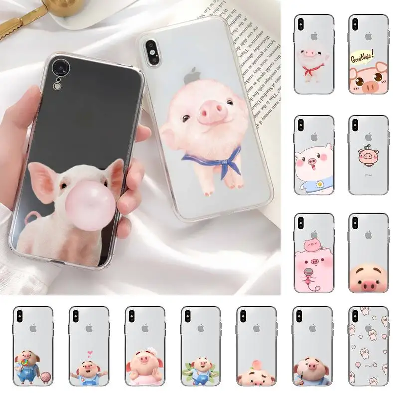 Cute Pig Phone Case for iPhone 11 12 13 mini pro XS MAX 8 7 6 6S Plus X 5S SE 2020 XR case
Cute Pig Phone Case for iPhone 11 12 13 mini pro XS MAX 8 7 6 6S Plus X 5S SE 2020 XR case