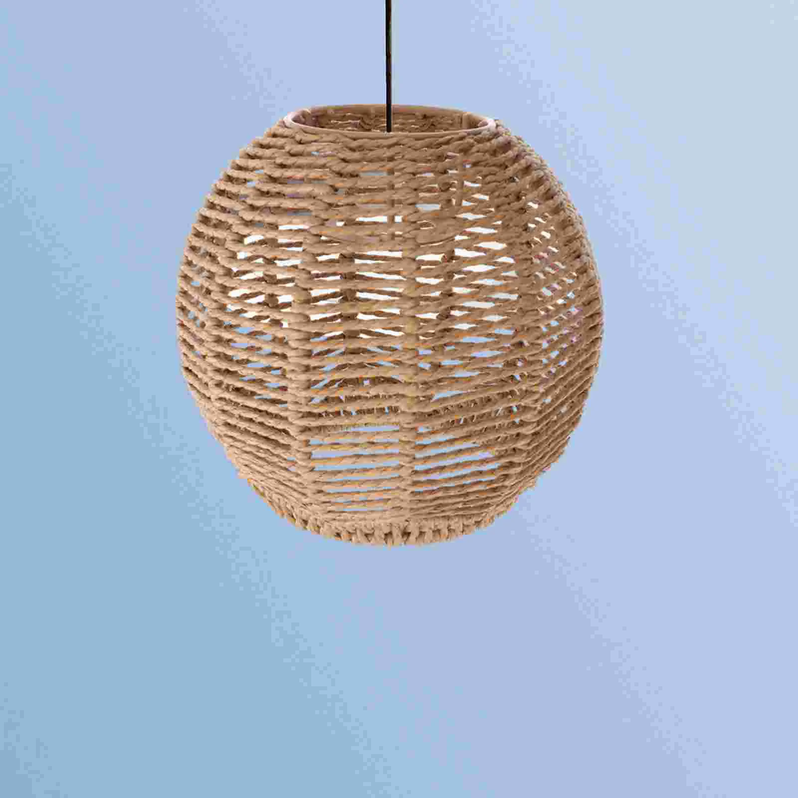 Lamp Shade Light Rattan Lampshade Pendant Woven Cover Ceiling Wicker Chandelier Shades Fixture Hanging Rustic Basket Lights
Lamp Shade Light Rattan Lampshade Pendant Woven Cover Ceiling Wicker Chandelier Shades Fixture Hanging Rustic Basket Lights