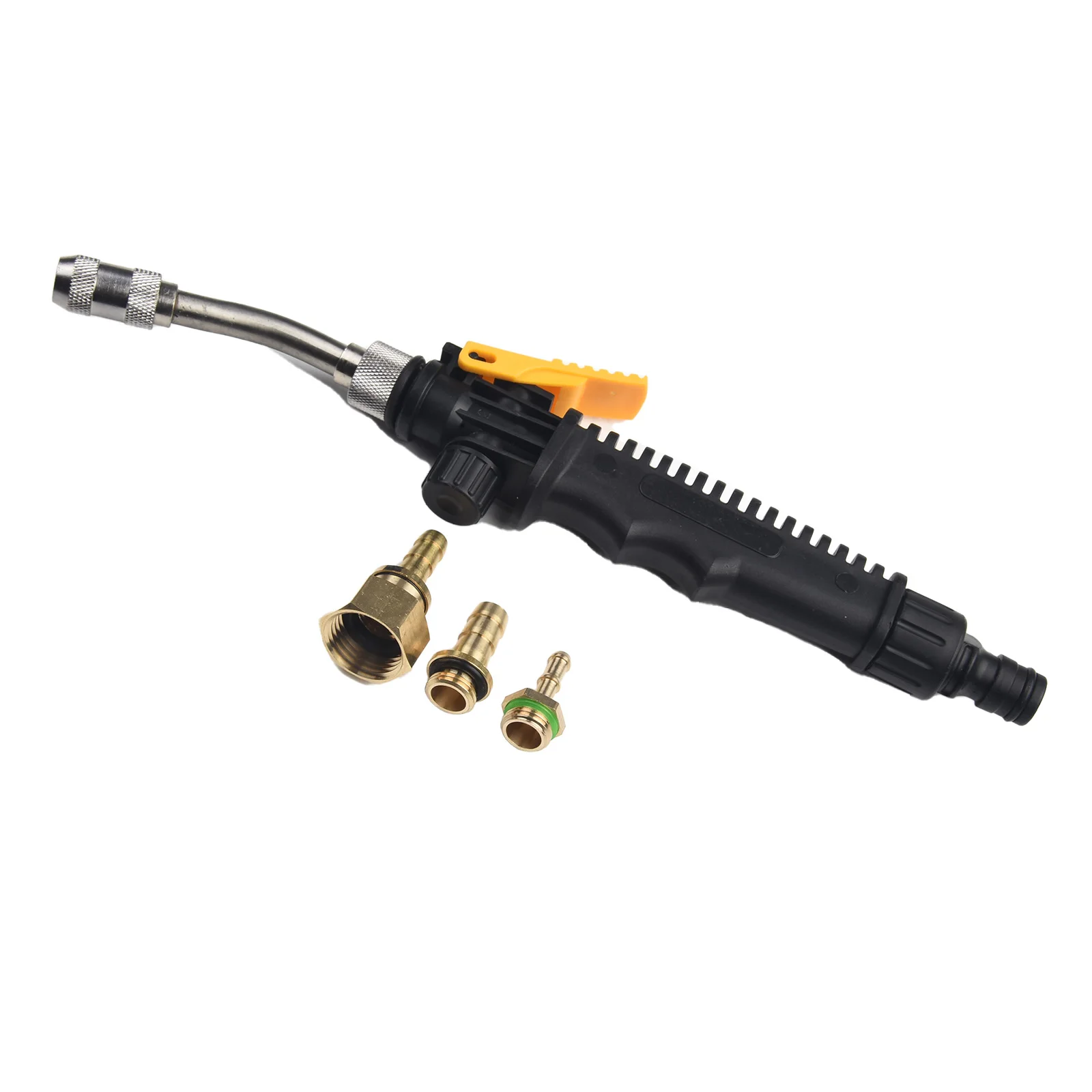 Buckle Copper Connector Adjustable Nozzle Brass Barb Locking Feature Sprayer Wand Replace Universal Sprayer Wand
Buckle Copper Connector Adjustable Nozzle Brass Barb Locking Feature Sprayer Wand Replace Universal Sprayer Wand