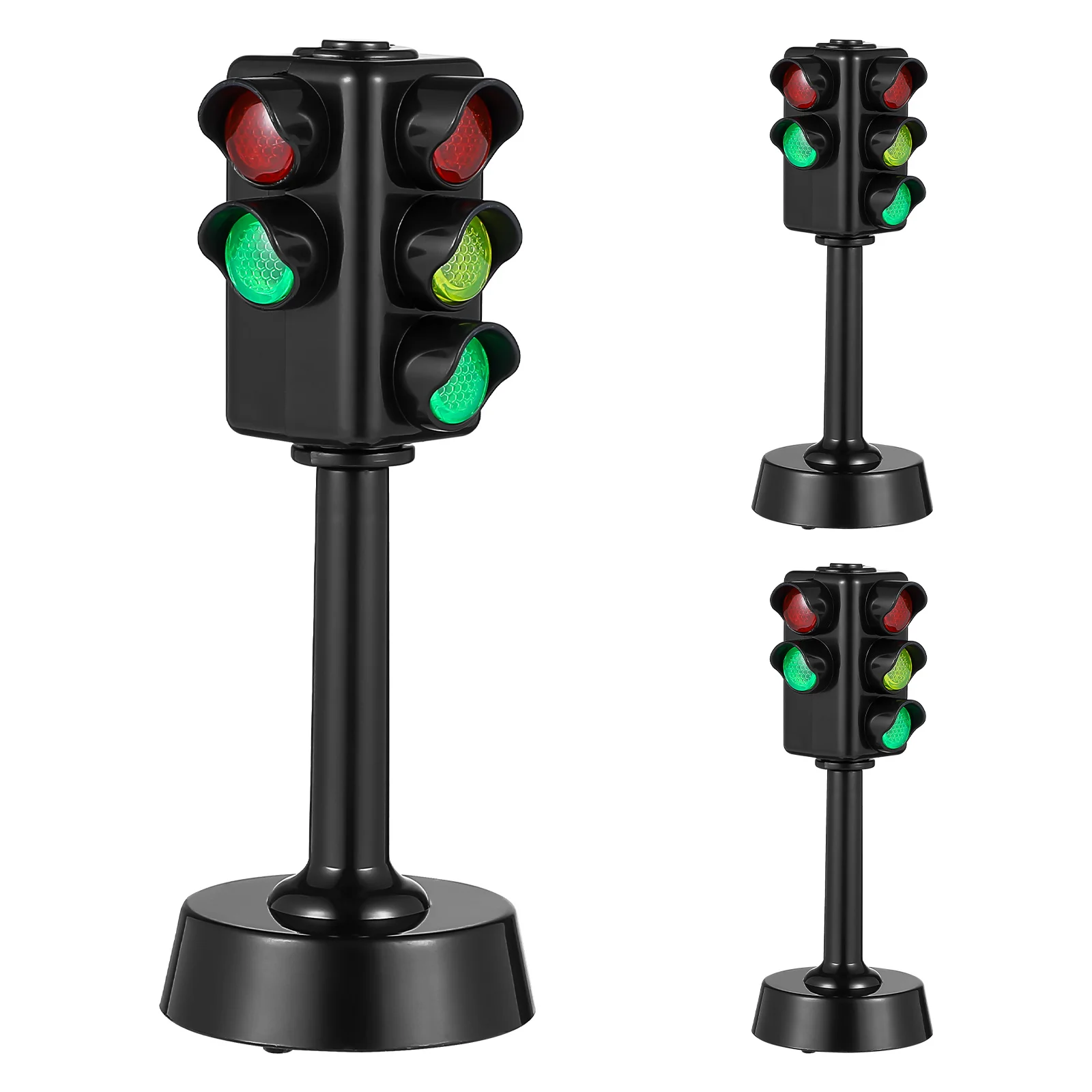 NUOBESTY 3pcs Children Educational Traffic Light Toys Simulation Traffic Signal Toys Early Education Toys
NUOBESTY 3pcs Children Educational Traffic Light Toys Simulation Traffic Signal Toys Early Education Toys