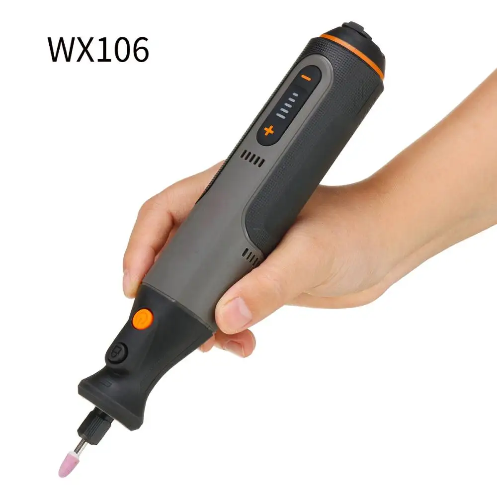 New WX750 4V/WX106 8V Rotary Tool USB Charger Cordless Mini Engraving Grinding Polishing Machine Variable Speed Power Tools
New WX750 4V/WX106 8V Rotary Tool USB Charger Cordless Mini Engraving Grinding Polishing Machine Variable Speed Power Tools