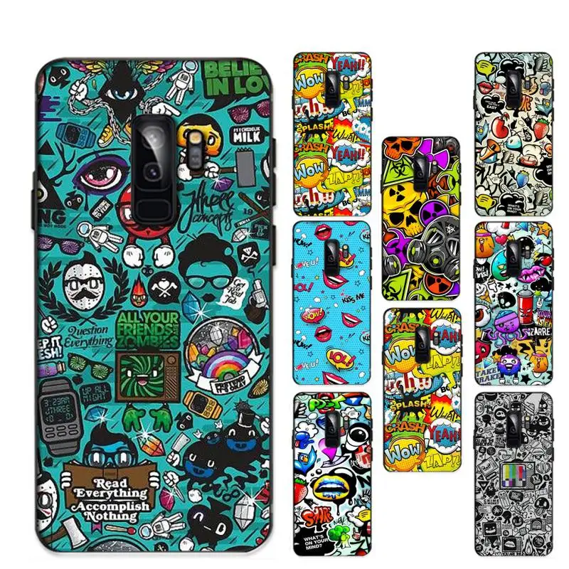 Graffiti Sticker Bomb Phone Case for Huawei Honor 10 i 8X C 5A 20 9 10 30 lite pro Voew 10 20 V30 cover
Graffiti Sticker Bomb Phone Case for Huawei Honor 10 i 8X C 5A 20 9 10 30 lite pro Voew 10 20 V30 cover