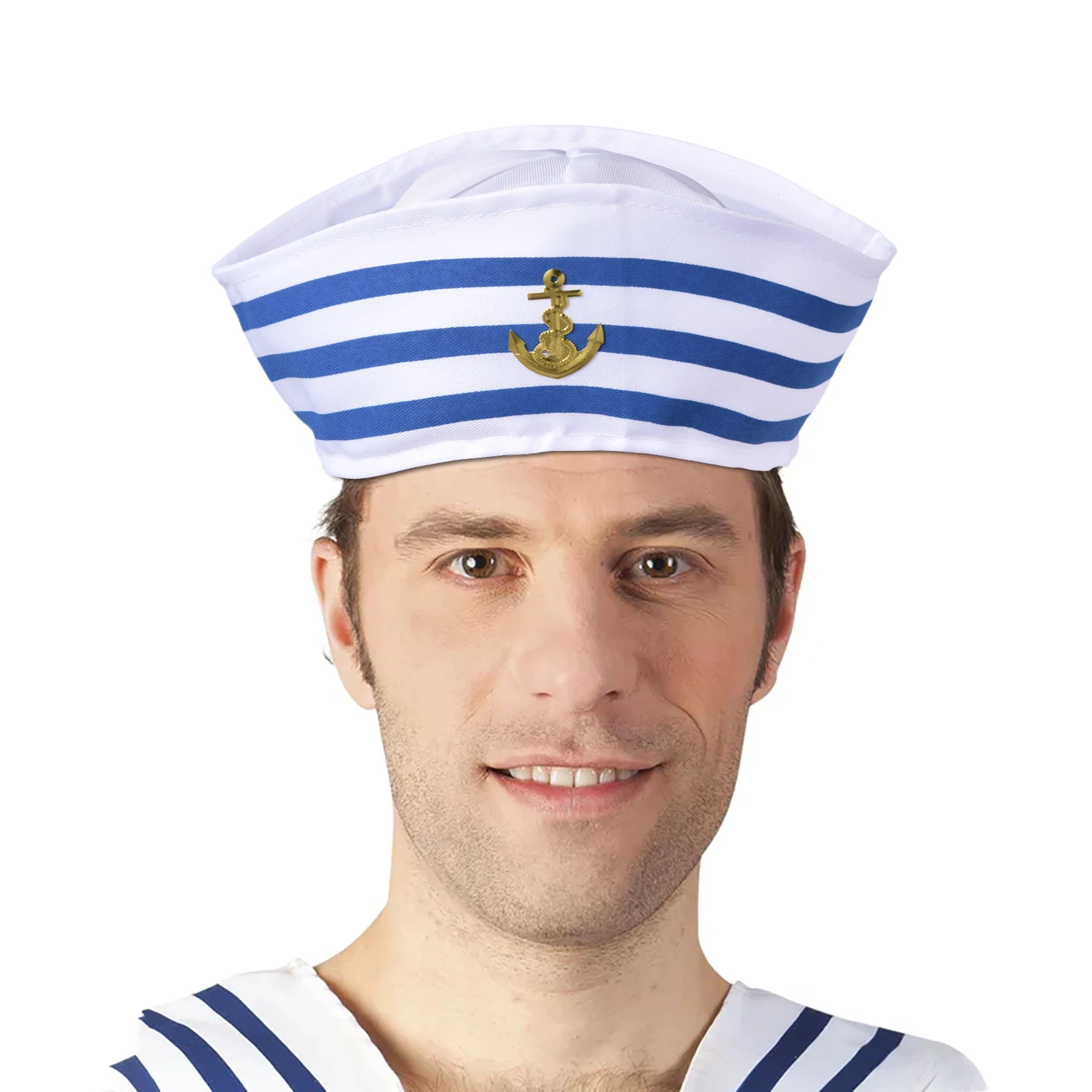 Sailor Hat Navy Blue Captain Hat With White Sail Hat For Costume Accessory Adult Women Kid For Halloween Costume Parties
Sailor Hat Navy Blue Captain Hat With White Sail Hat For Costume Accessory Adult Women Kid For Halloween Costume Parties