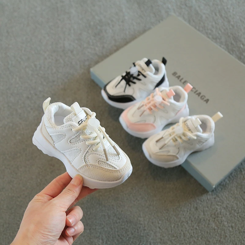 New Children Lace-up Sneakers Toddlers Girls Boys Mesh Breathable Casual Sport Shoes Kids Baby Design Tennis Running Shoes 2-6Y
New Children Lace-up Sneakers Toddlers Girls Boys Mesh Breathable Casual Sport Shoes Kids Baby Design Tennis Running Shoes 2-6Y