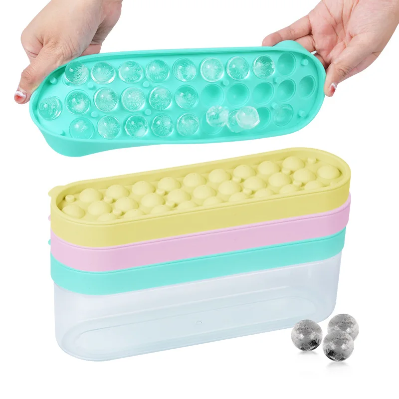 29 Even Ice Ball Silicone Mold Frozen Silicone Ice Compartment Double Large Capacity Ice Storage Box Ice Maker
29 Even Ice Ball Silicone Mold Frozen Silicone Ice Compartment Double Large Capacity Ice Storage Box Ice Maker