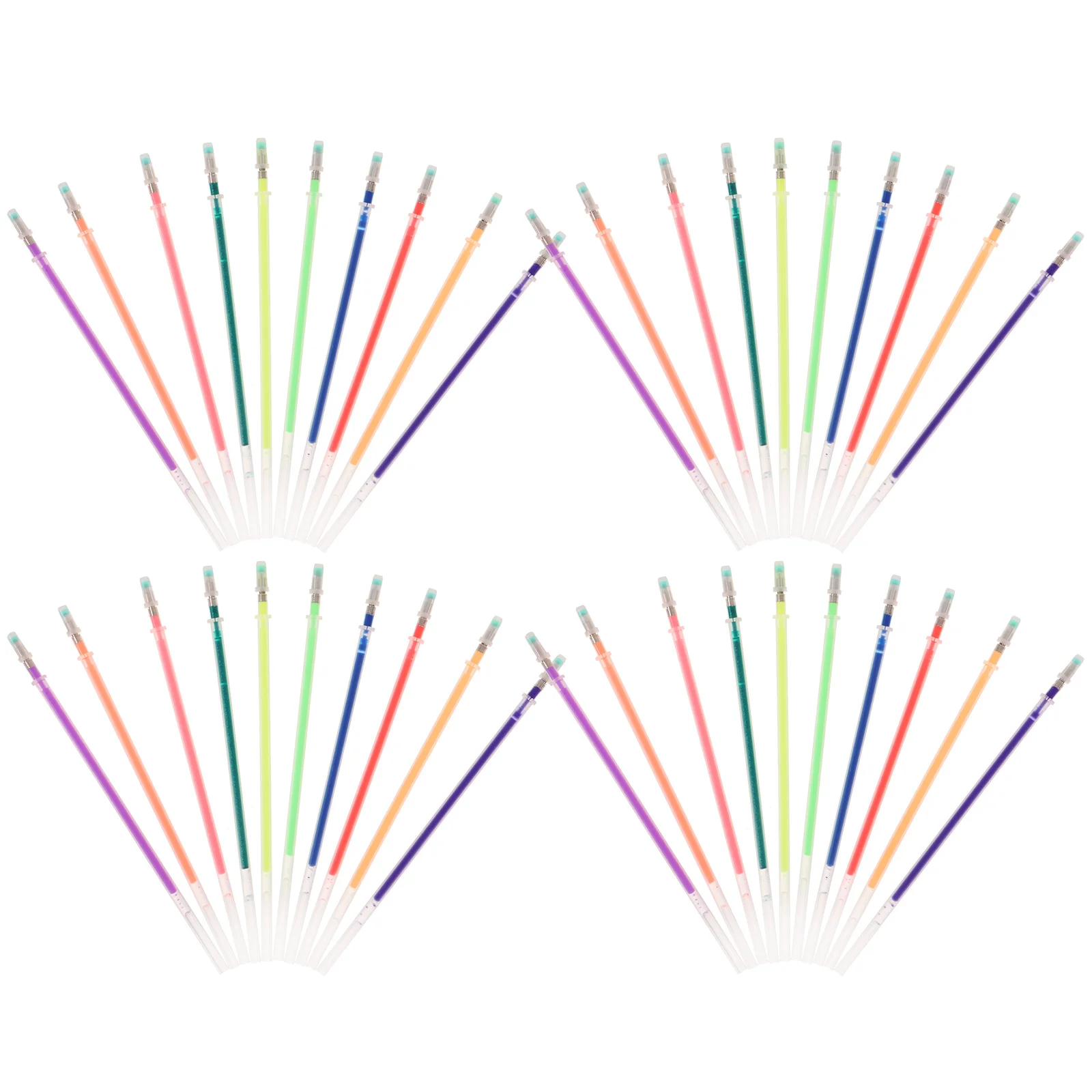 100 Pcs Pen Ink Refills Writing Replacement Colorful Gel Pens Ball Point Black Multicolor Signature Creative
100 Pcs Pen Ink Refills Writing Replacement Colorful Gel Pens Ball Point Black Multicolor Signature Creative