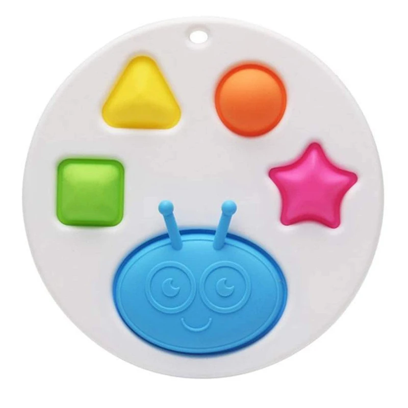 Baby Sensory Toys Simple Dimple Fidget Toy Learning Education Stress Relief Toys for Ages 1-3 Years Old
Baby Sensory Toys Simple Dimple Fidget Toy Learning Education Stress Relief Toys for Ages 1-3 Years Old