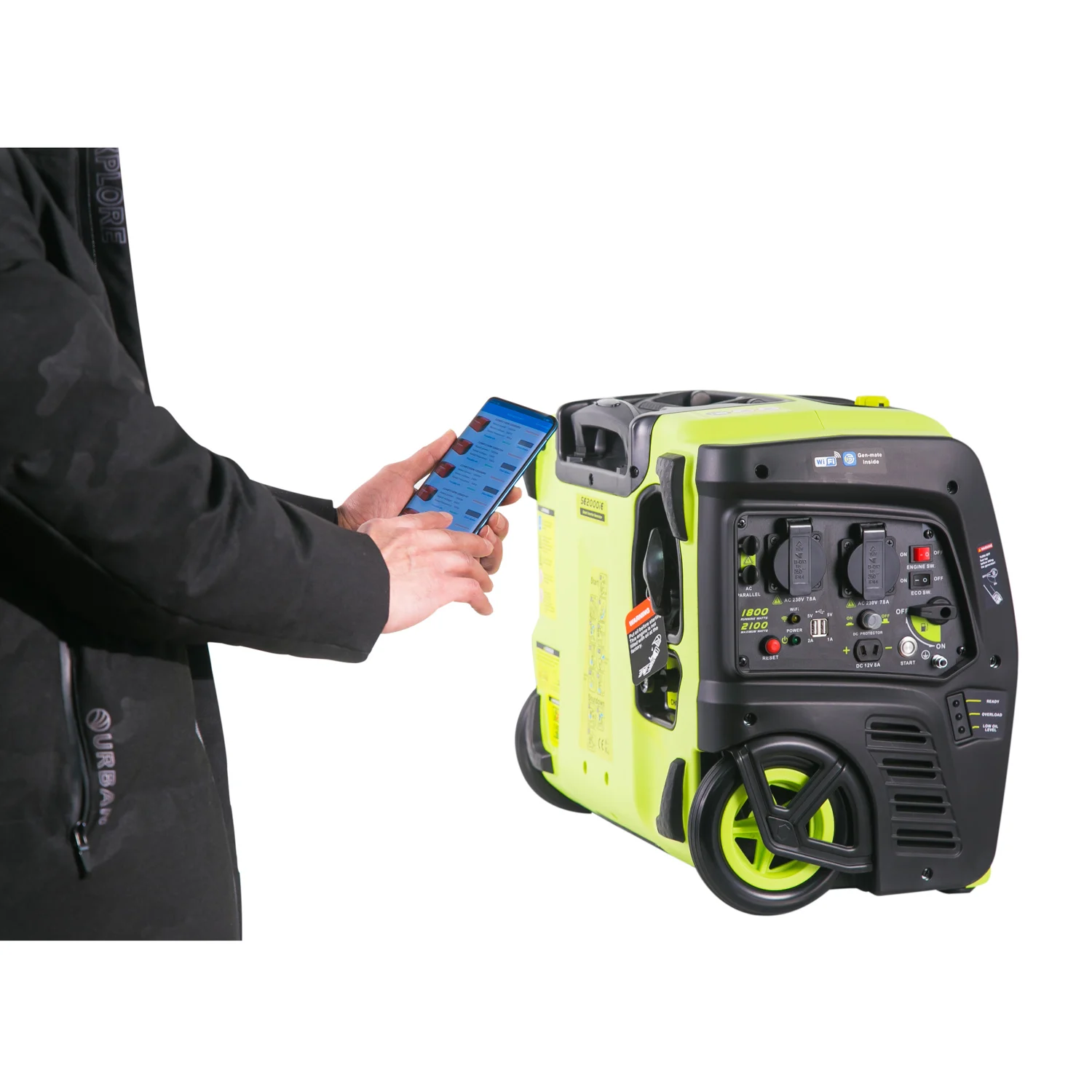 2000W 3000W 4 Stroke Super Silent Soundproof Camping Use Digital Portable Inverter Generator Gasoline with Electric Start
2000W 3000W 4 Stroke Super Silent Soundproof Camping Use Digital Portable Inverter Generator Gasoline with Electric Start