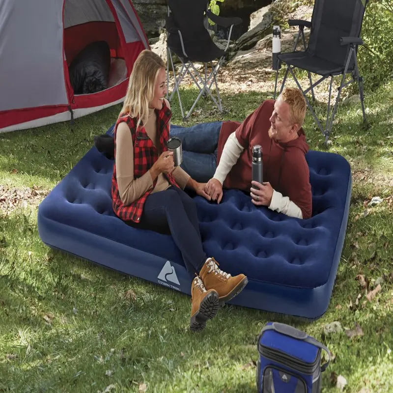 Trail Air Mattress 10" with Antimicrobial Coating Camping Inflatable Air Mattress Thickness Folding Air Cushion Outdoor Sleepin
Trail Air Mattress 10" with Antimicrobial Coating Camping Inflatable Air Mattress Thickness Folding Air Cushion Outdoor Sleepin