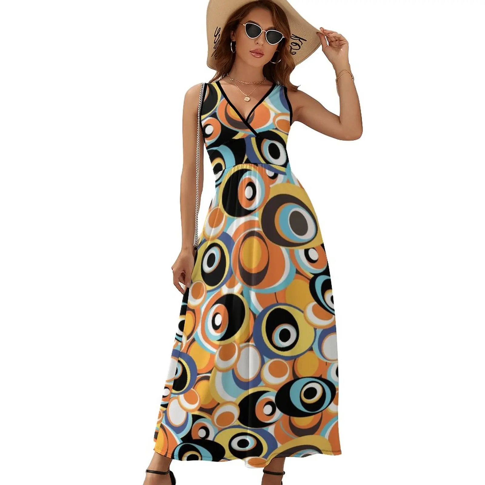 60s 70s Hippie Bohemian Dress Hippie Flower PowerStylish V Neck Boho Beach Long Dresses Lady High Waist Print Vintage Maxi Dress
60s 70s Hippie Bohemian Dress Hippie Flower PowerStylish V Neck Boho Beach Long Dresses Lady High Waist Print Vintage Maxi Dress
