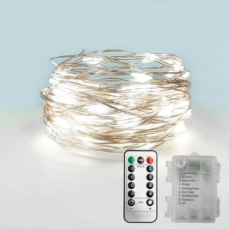 20M Outdoor Party Decoration Light String Waterproof AA Battery Remote Copper Wire Lamp LED Fairy Lamp Garland Christmas Wedding 
20M Outdoor Party Decoration Light String Waterproof AA Battery Remote Copper Wire Lamp LED Fairy Lamp Garland Christmas Wedding