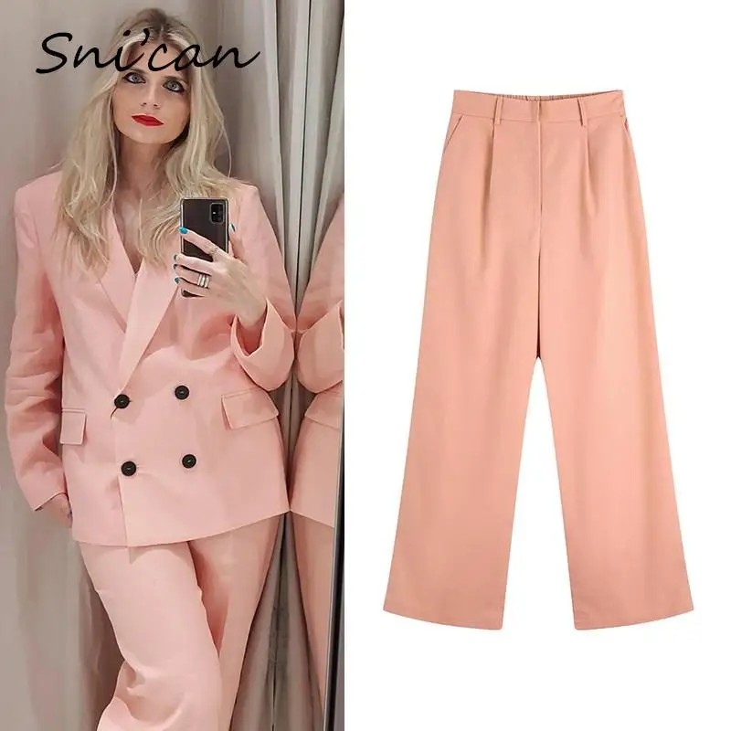 Oversize Office Ladies Long Pants High Waist Elegant Women Trousers SUMMER WOMAN CLOTHING Female Bottom 2022 Streetwear Pantalon
Oversize Office Ladies Long Pants High Waist Elegant Women Trousers SUMMER WOMAN CLOTHING Female Bottom 2022 Streetwear Pantalon