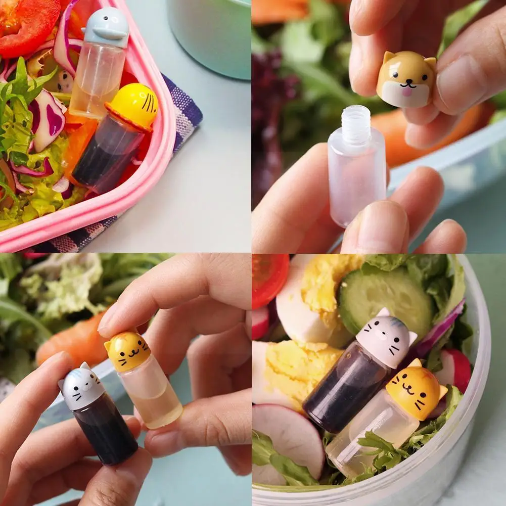 Japanese-style Mini Seasoning Sub-bottling Cartoon Bottle Plastic Bottle Animal And Cooking Children's Oil Sauce Vinegar Sq C6I5
Japanese-style Mini Seasoning Sub-bottling Cartoon Bottle Plastic Bottle Animal And Cooking Children's Oil Sauce Vinegar Sq C6I5